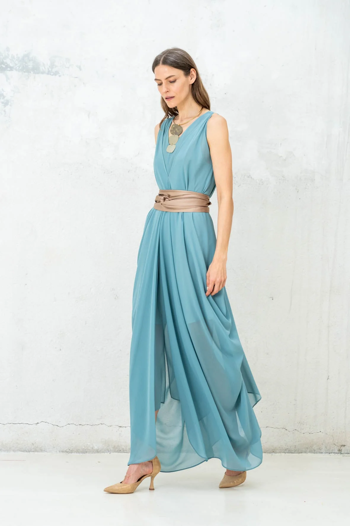 Rivera-spain Vestido Helena verde