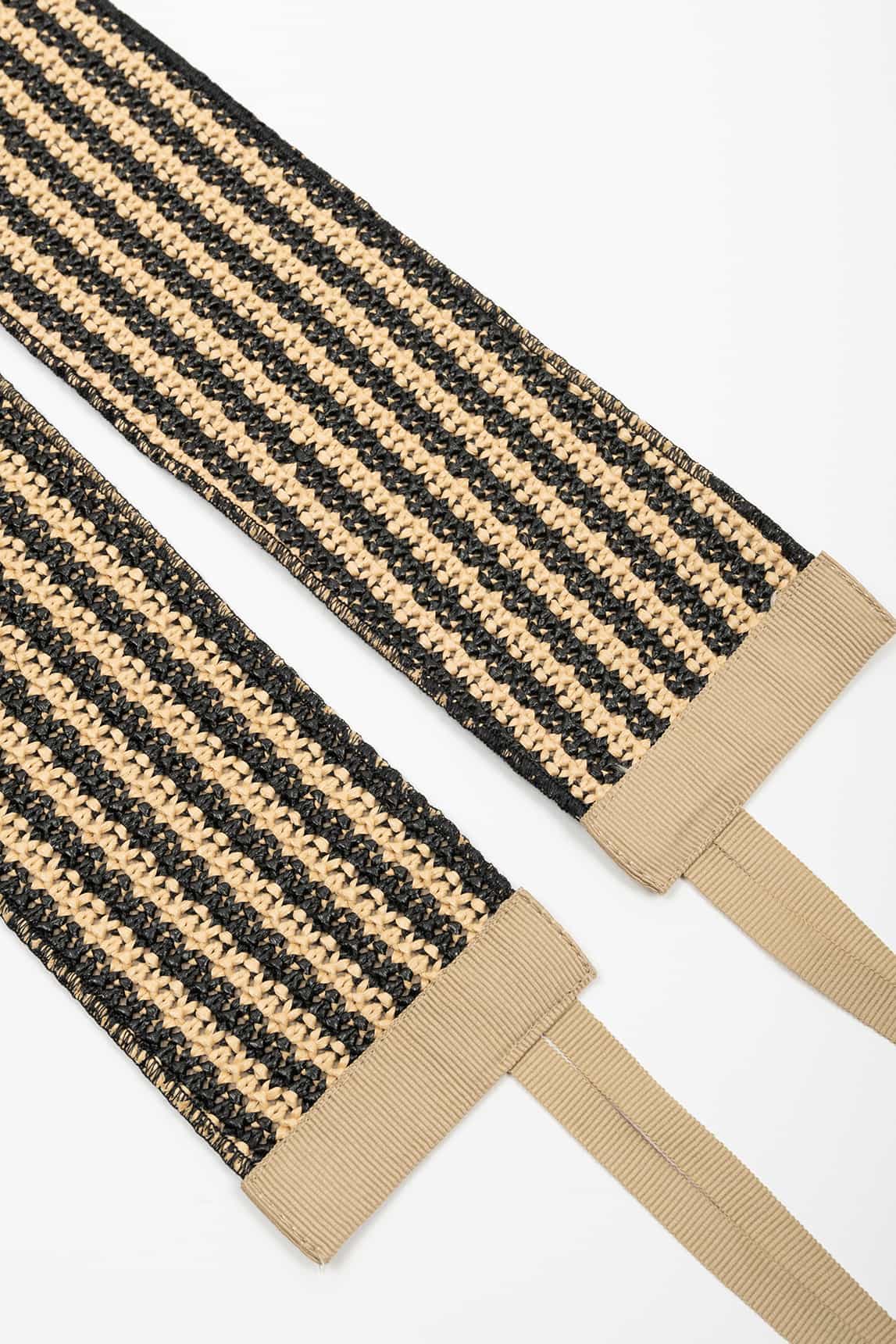 Rivera-spain Fajín Pula negro y beige