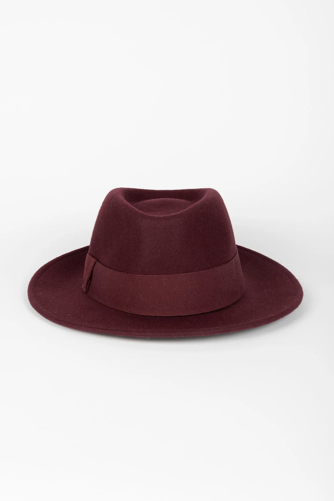 Rivera-spain Sombrero fedora burdeos