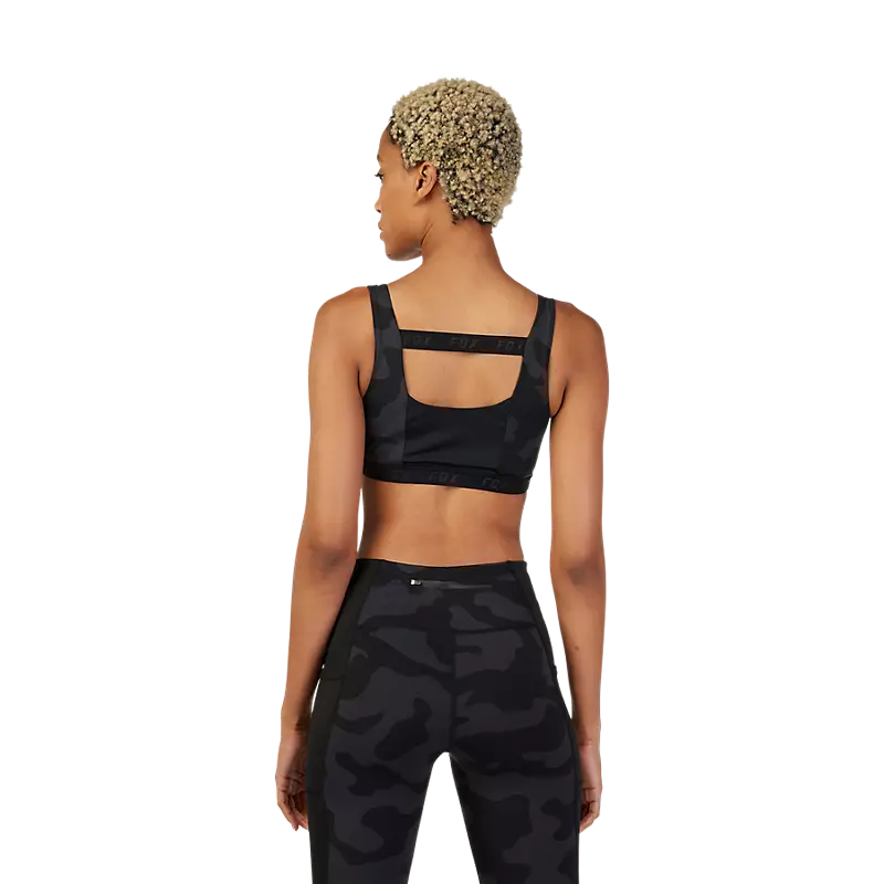 Womens Core Camo Sports Bra