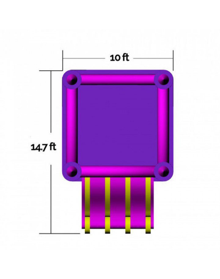 Princess Combo 10 Commercial Inflatable Combo