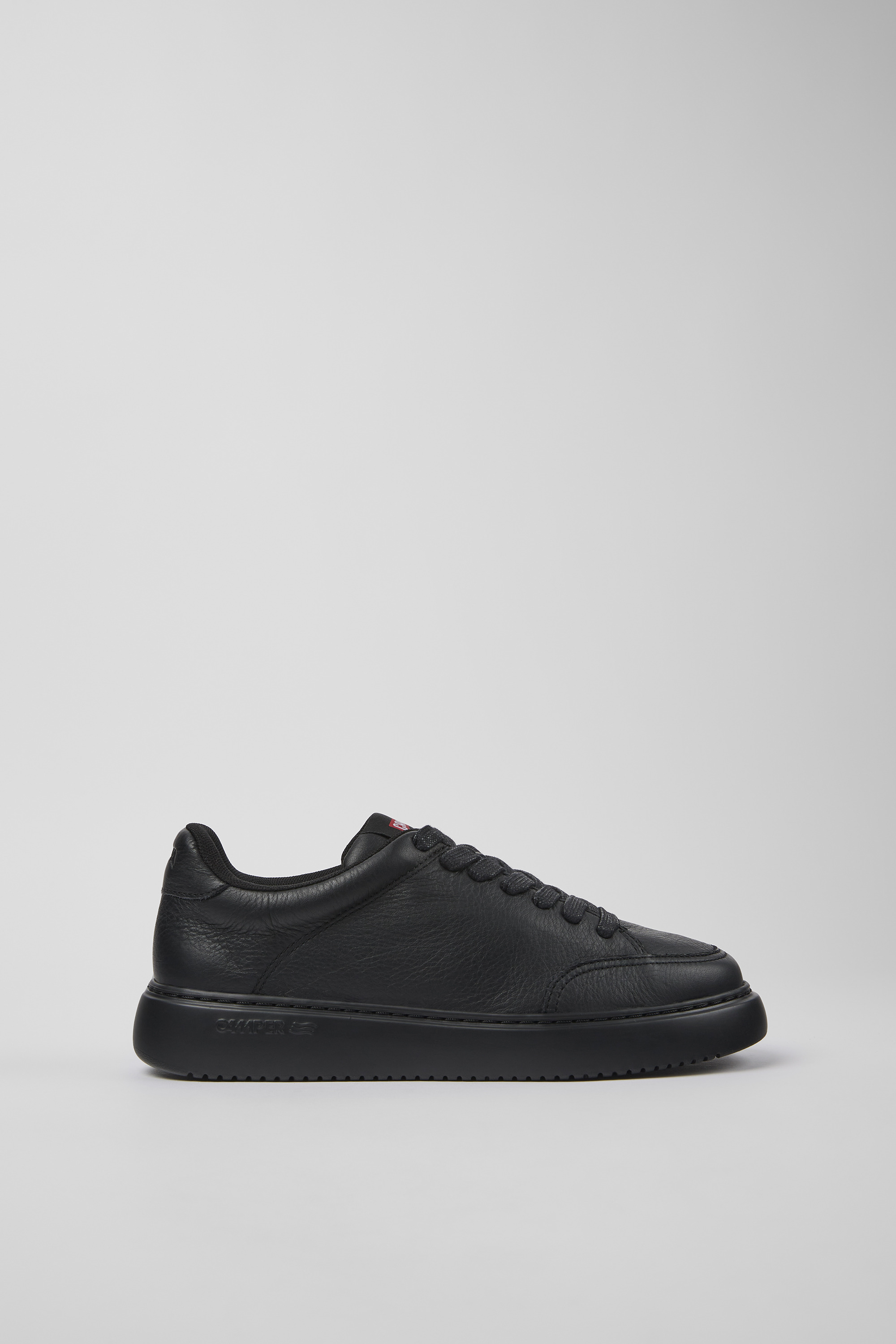 Runner K21 - Black leather sneakers for women