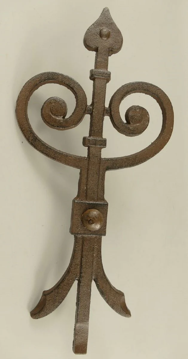 Casa Padrino decoraci¨®n de pared ancla marr¨®n r¨²stico 23 x 1,5 x A. 50 cm - Ancla de metal nost¨¢lgico - Decoraci¨®n sal¨®n - Decoraci¨®n jard¨ªn - Decoraci¨®n terraza - Accesorios decorativos