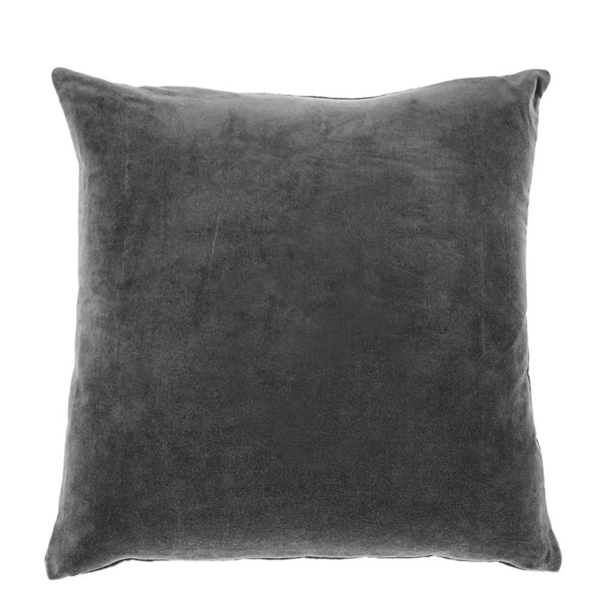Casa Padrino cojín de estar gris / plata 50 x 50 cm - almohada de lujo