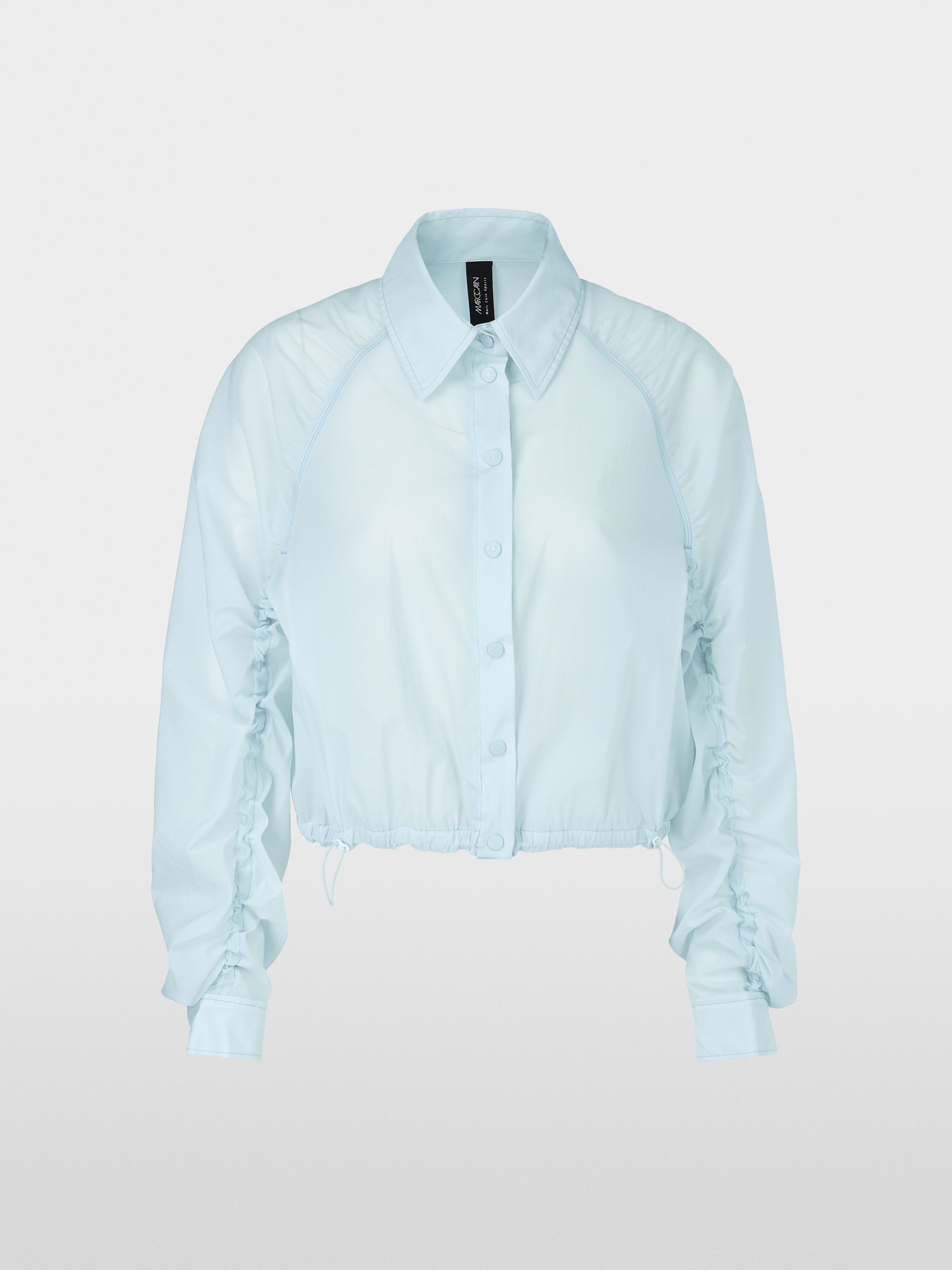 Marc-Cain Blouse with ruffled sleeves