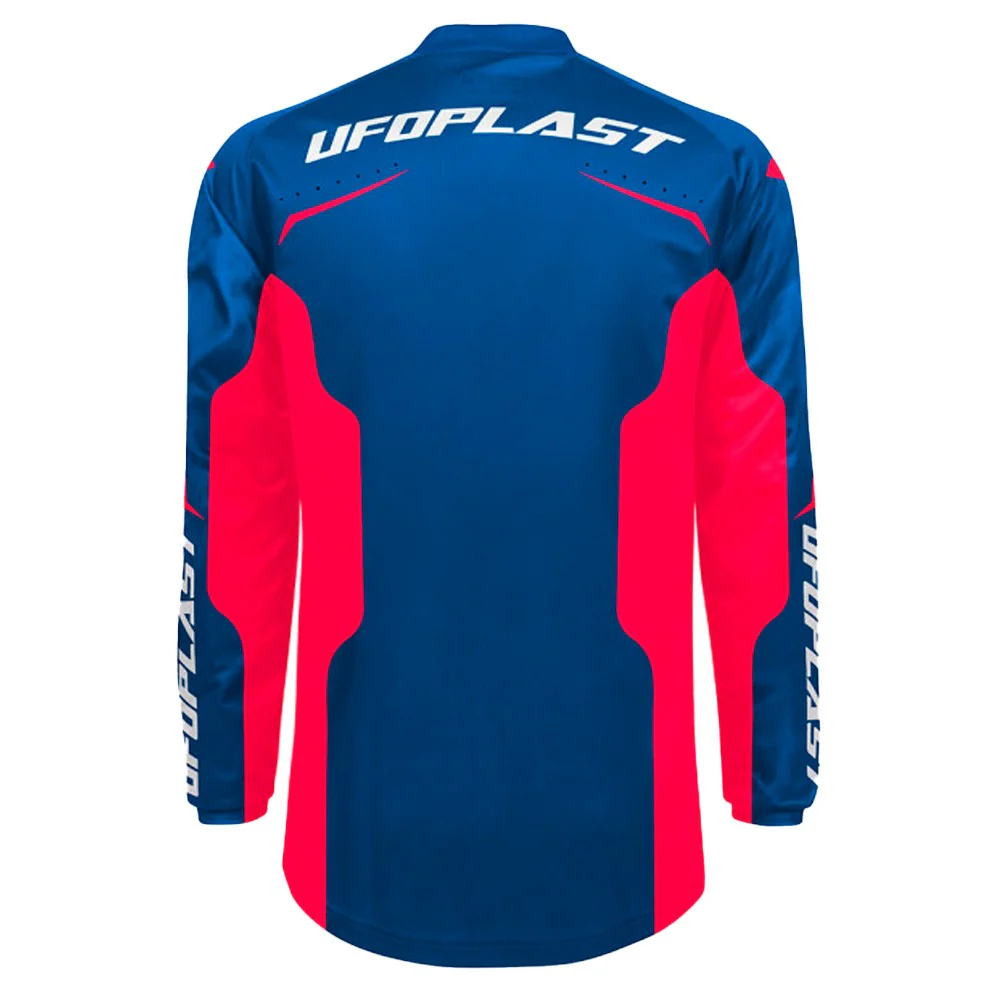 CAMISETA UFO OBLIVION - AZUL / ROJO