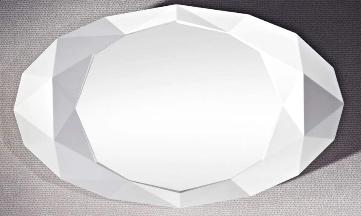 Casa Padrino hotel de dise?o espejo blanco mate 93 x H. 152 cm - Mobiliario de Hotel