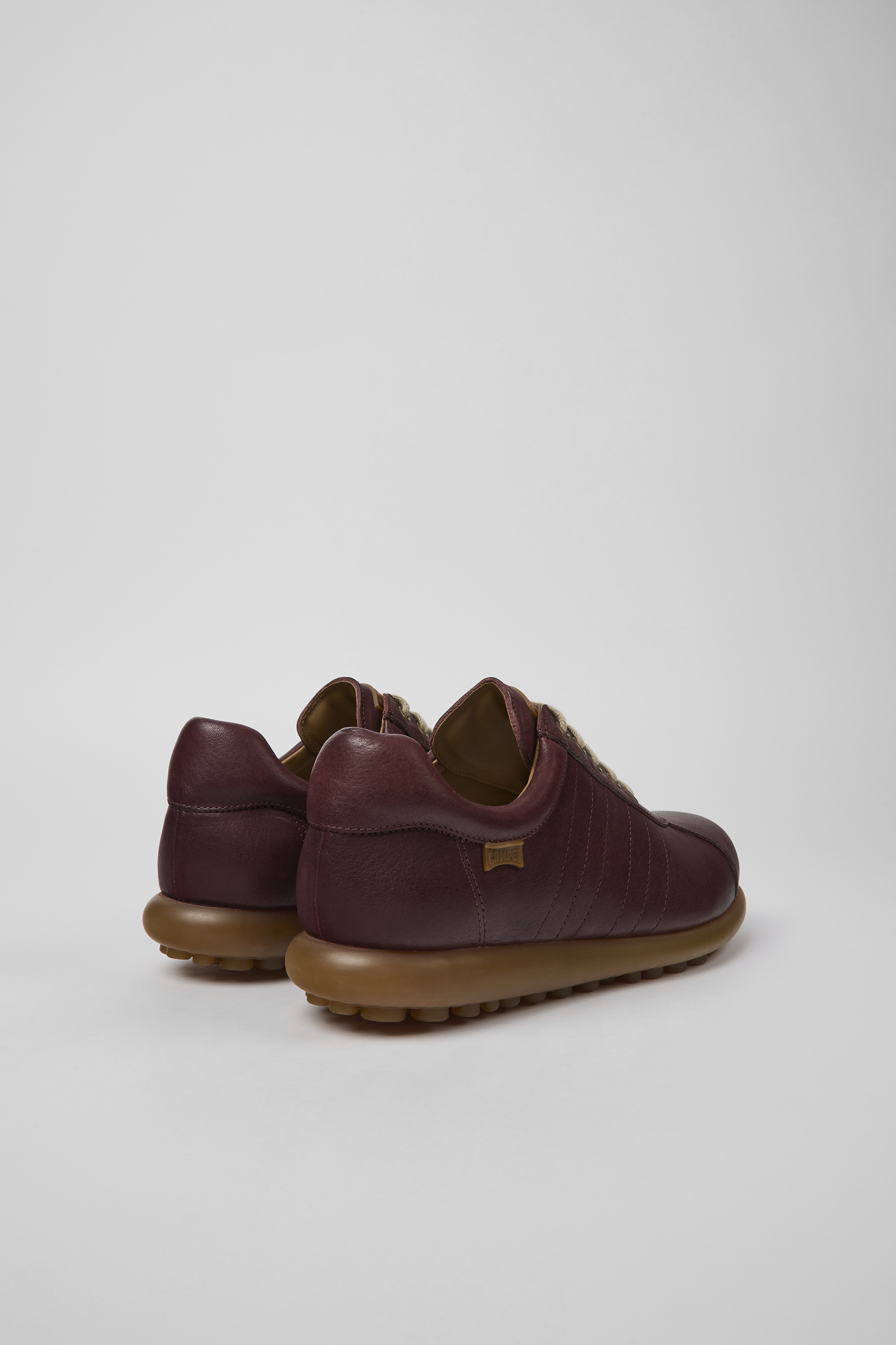 Pelotas - Brown vegetable tanned leather shoes for men