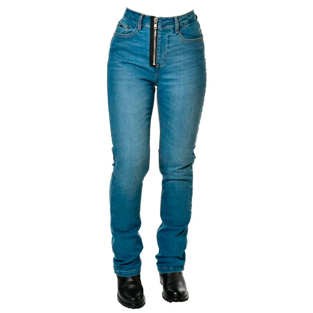 PANTALON VAQUEROS OVERLAP KATE OVERDYED - AZUL