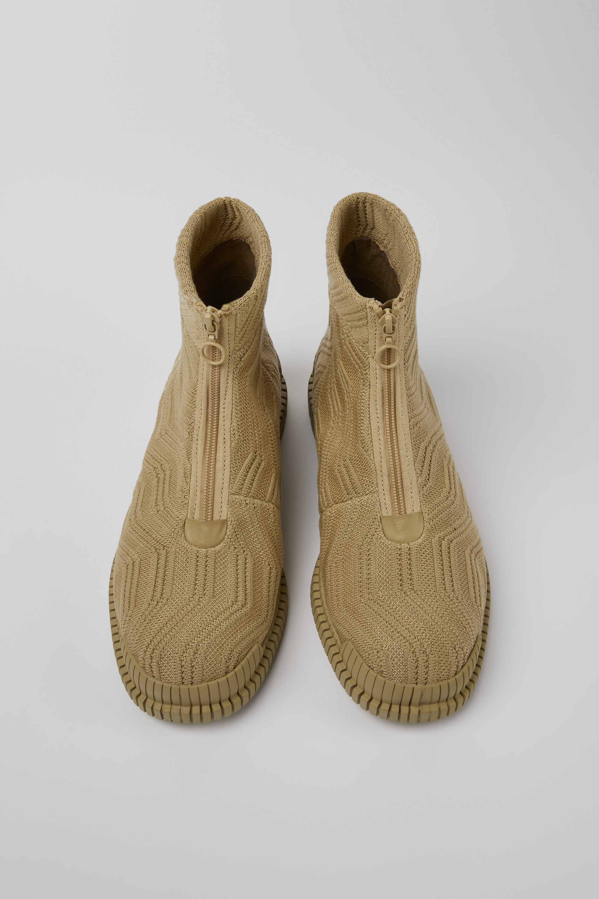 Pix - Beige ankle boots for men