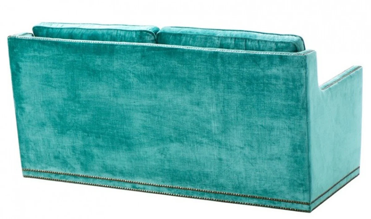 Casa Padrino luxury Belle Epoch 2 seater Turquoise Green - Art Nouveau Art Deco - Luxury Collection
