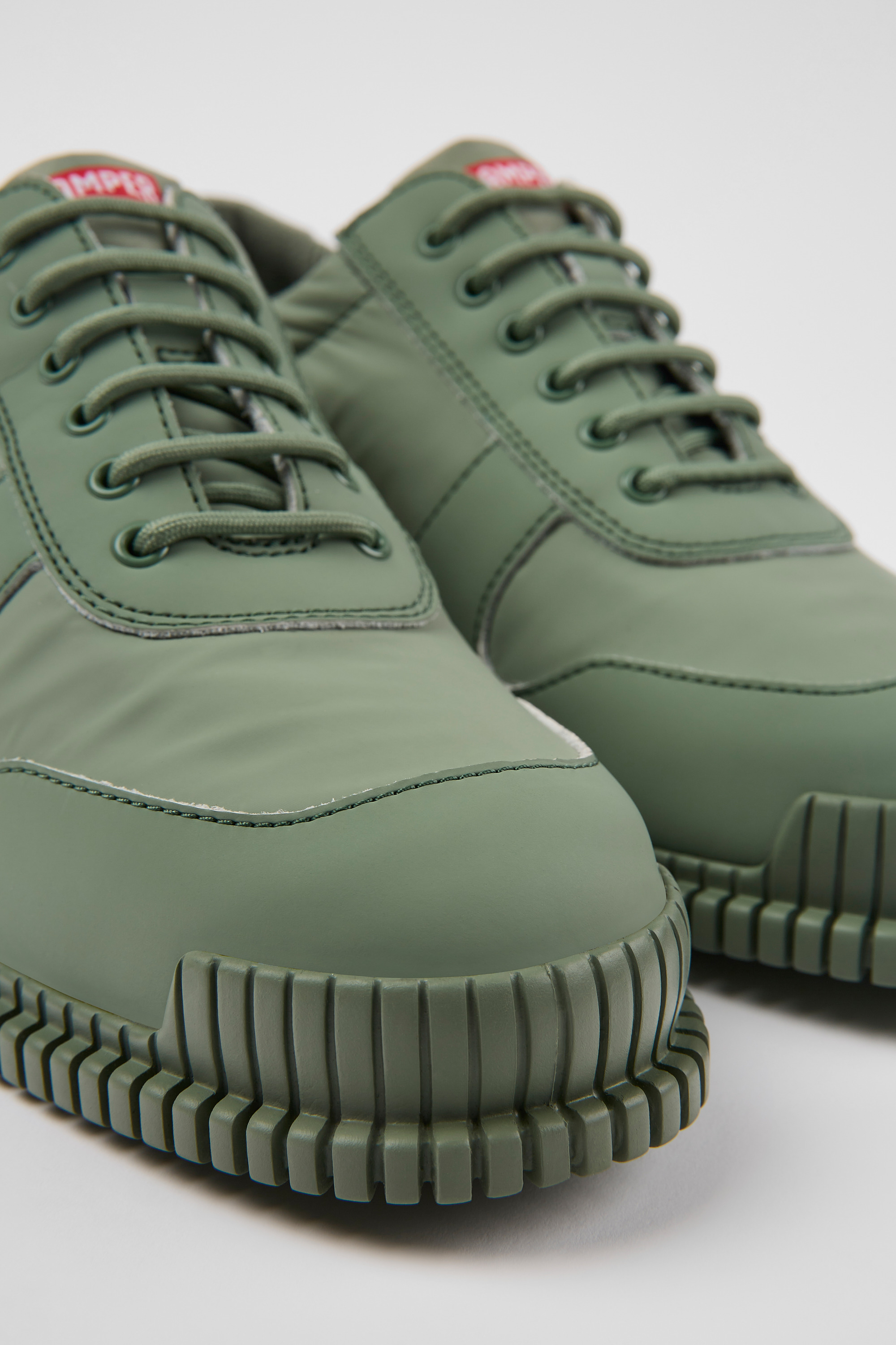 Pix - Green recycled leather shoes for women