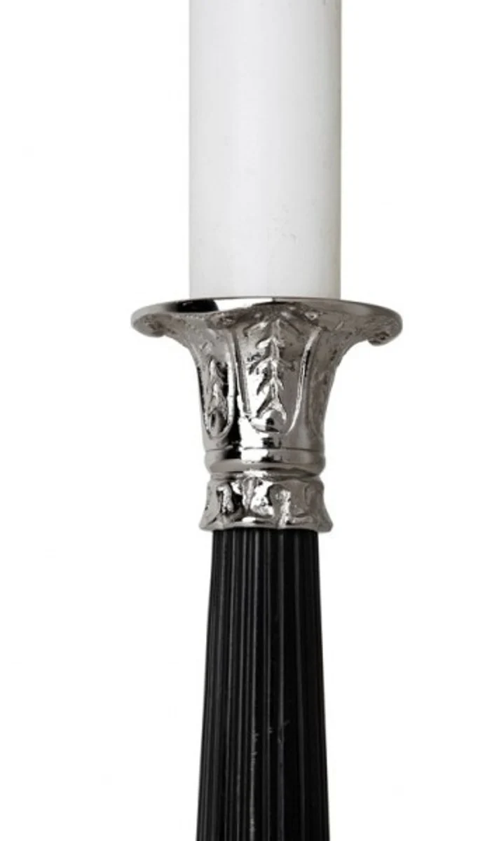Casa Padrino luxury candle holders Nickel Finish Paris - heavy version - Candlestick