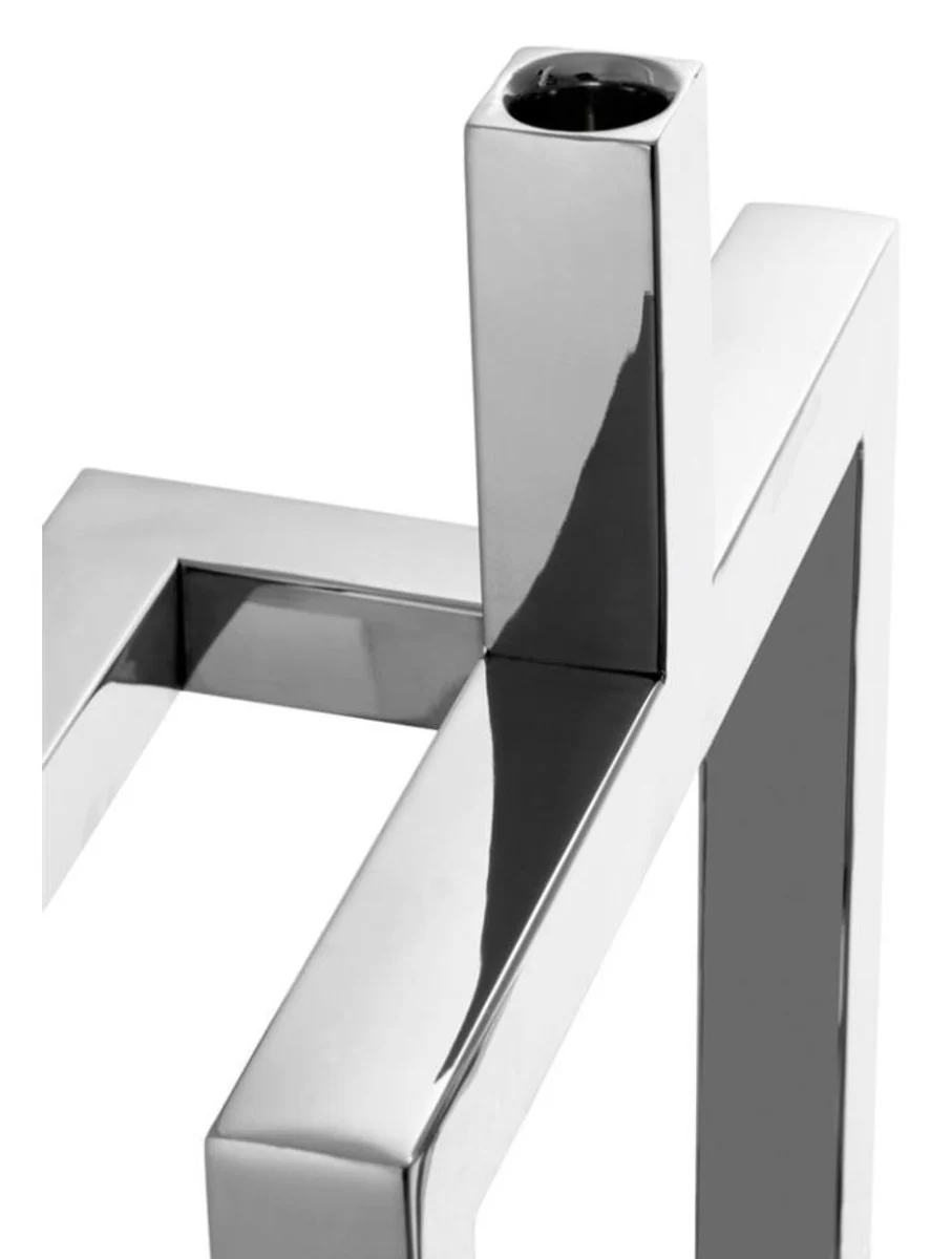 Casa Padrino de lujo de acero inoxidable titular de la vela / candelabros de 5 brazos - instalaciones del hotel de lujo