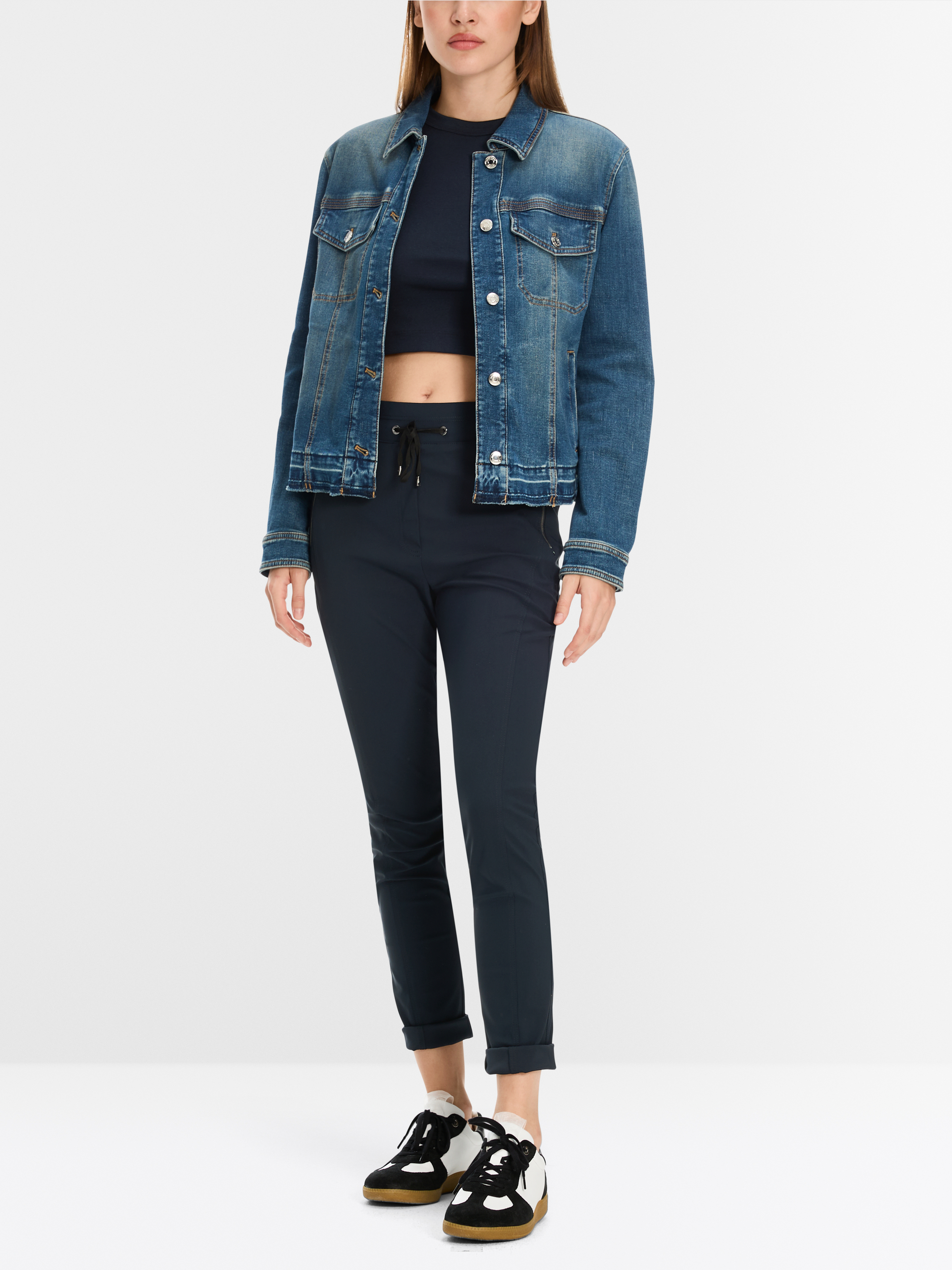 Marc-Cain Narrow stretch trousers