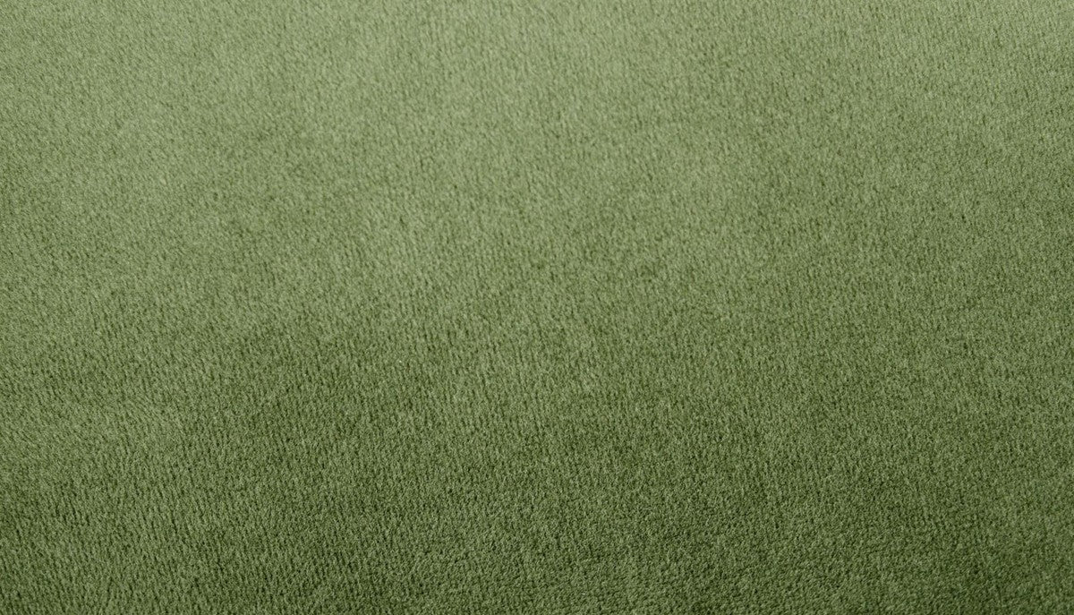 Casa Padrino taburete de bar de lujo musgo verde / negro ? 37 x H. 76 cm - Taburete de Bar con Tela de Terciopelo