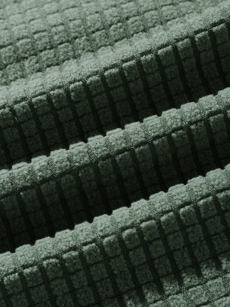 Waffle Polo Shirt & Waffle Shorts