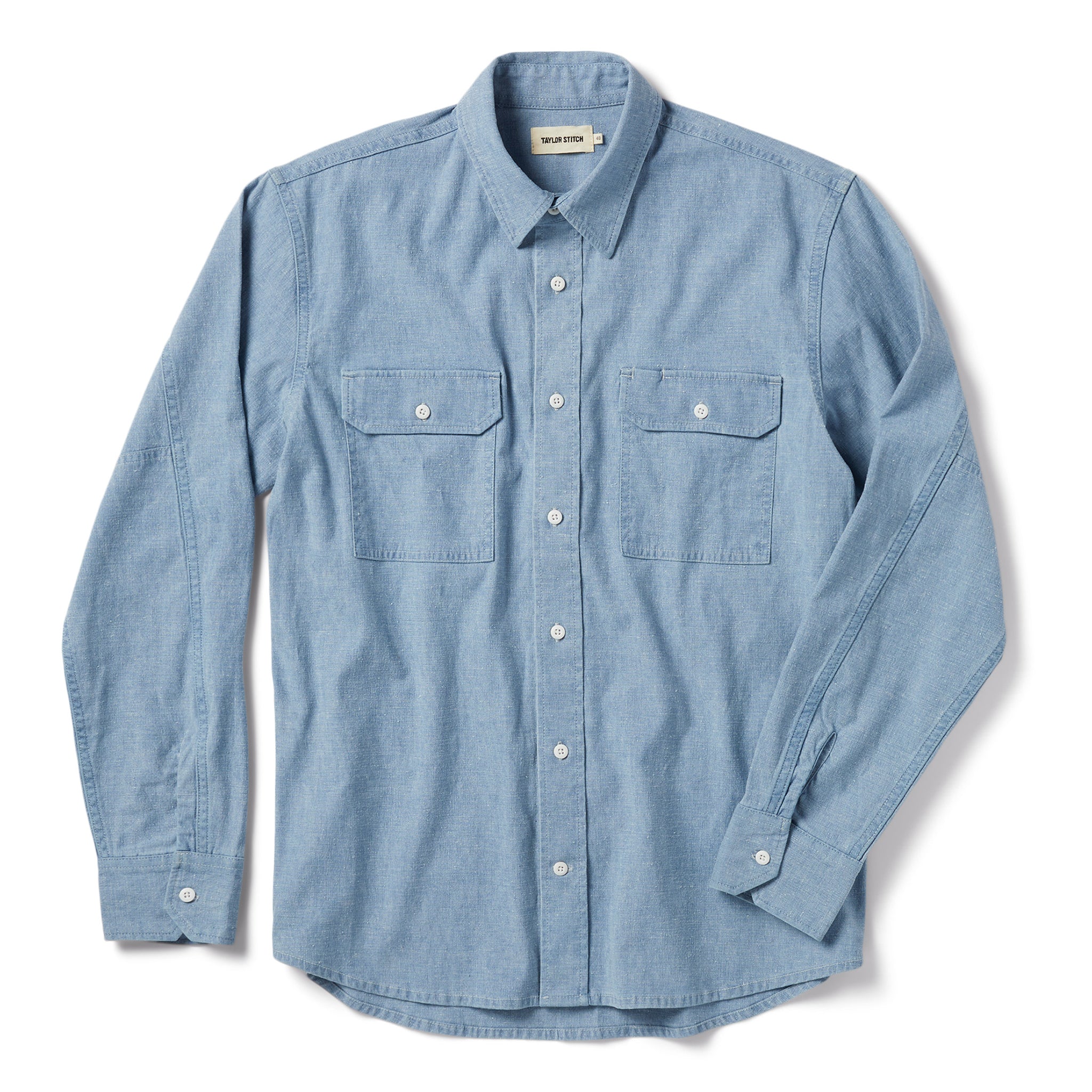 The Chore Shirt in Washed Indigo Boss Duck