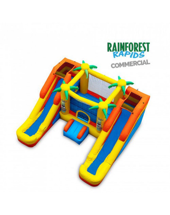 Rainforest Rapids Commercial Inflatable Combo