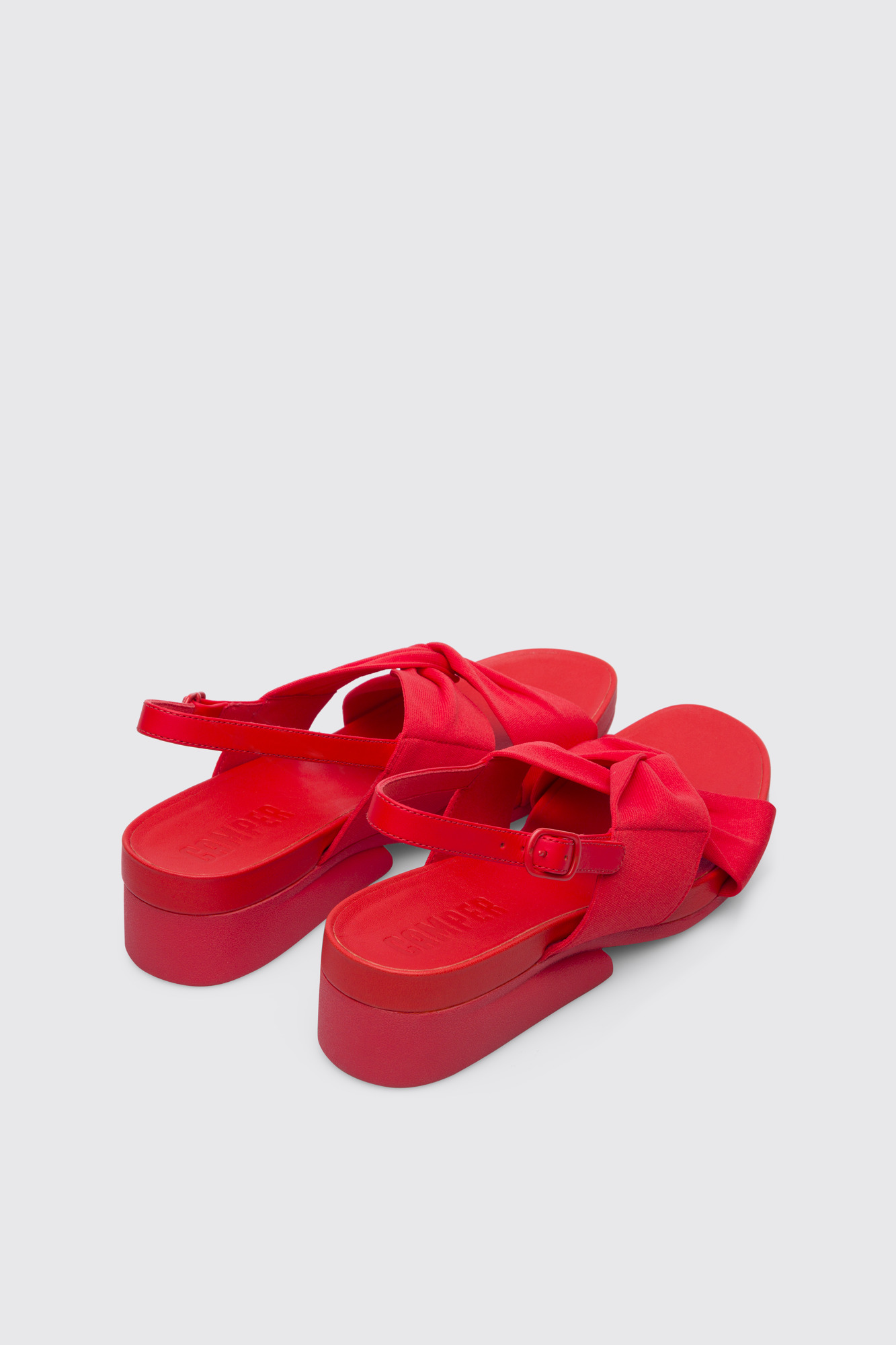 Minikaah - Red sandal for women