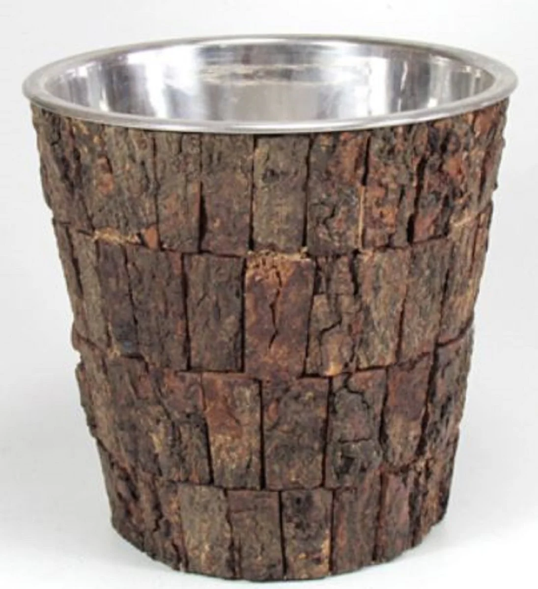 Casa Padrino enfriador de vinos de lujo plata / marr¨®n ? 22 x H. 21 cm - Accesorios para Hoteles y Restaurantes