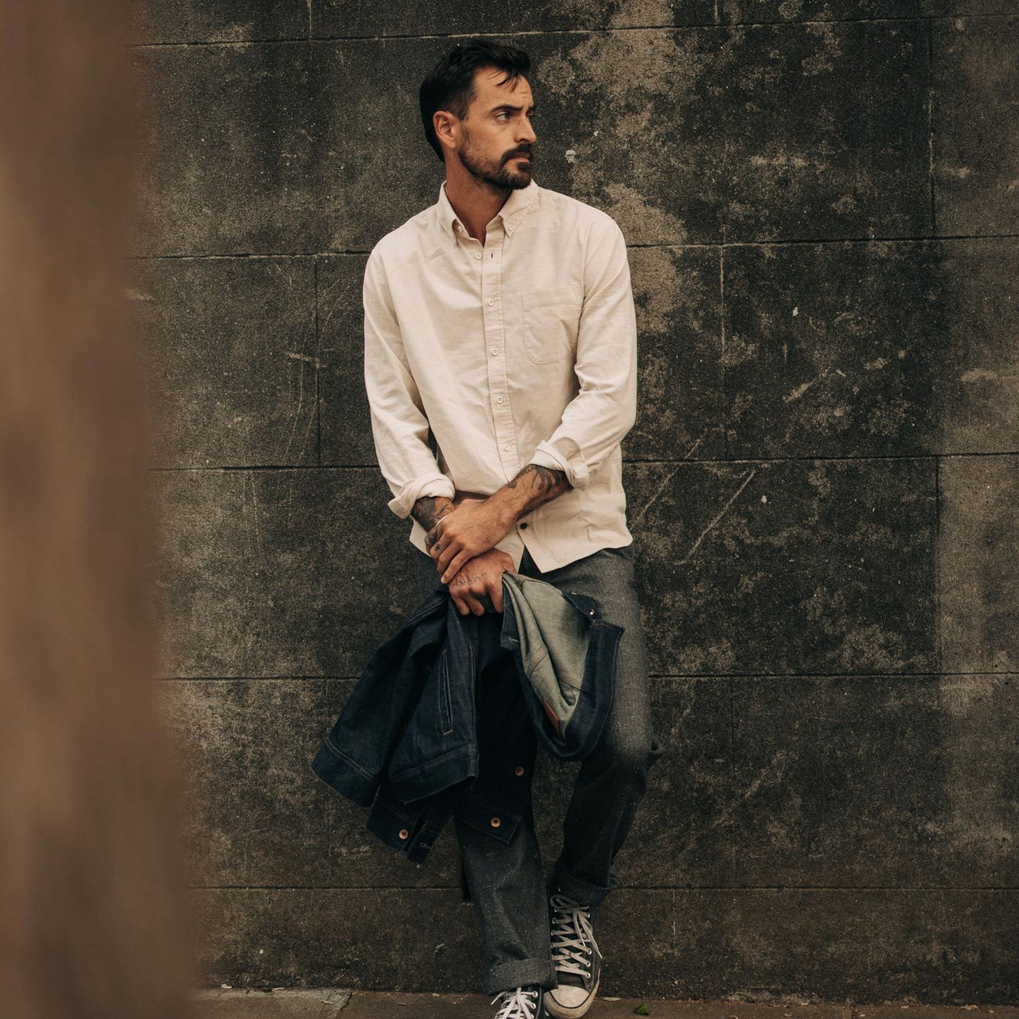 The Jack in Oat Heathered Pincord