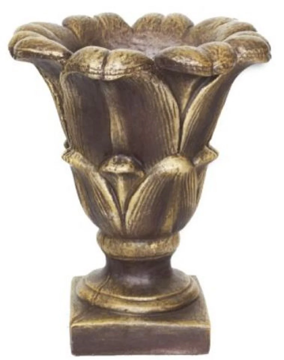 Casa Padrino maceta barroco marr¨®n antiguo / oro ? 49 x A. 58 cm