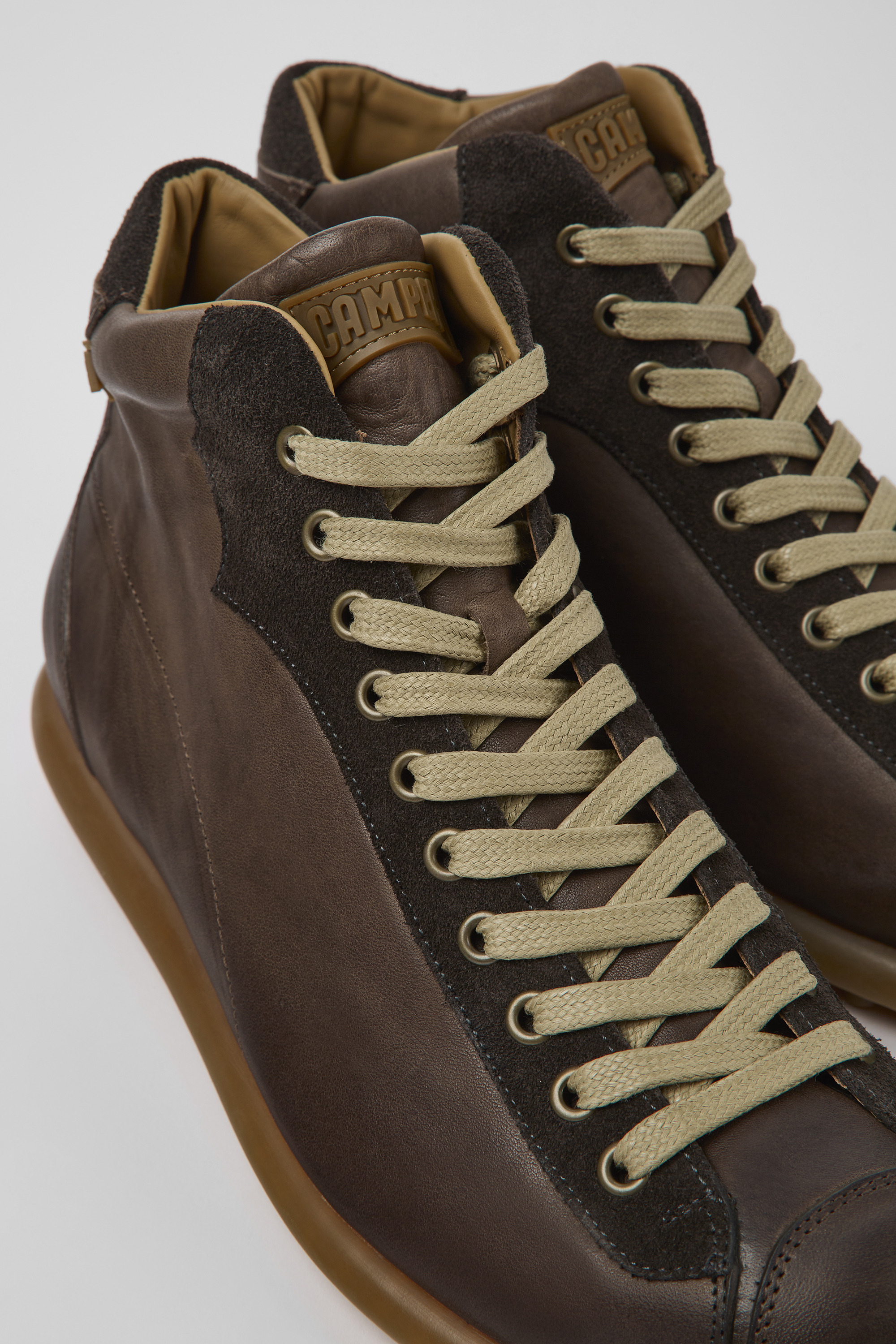 Pelotas - Dark brown vegetable tanned leather  shoes