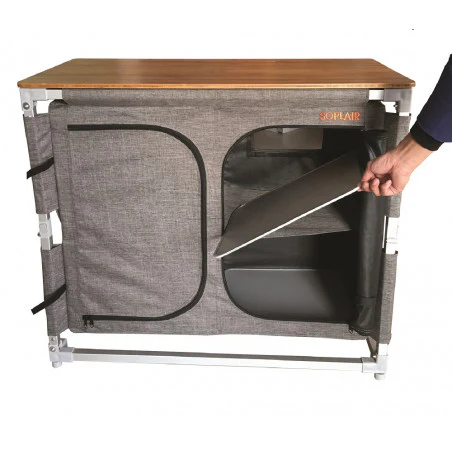 Soplair EASYQUICK BALI 4 estantes - Mueble cocina / armario plegable