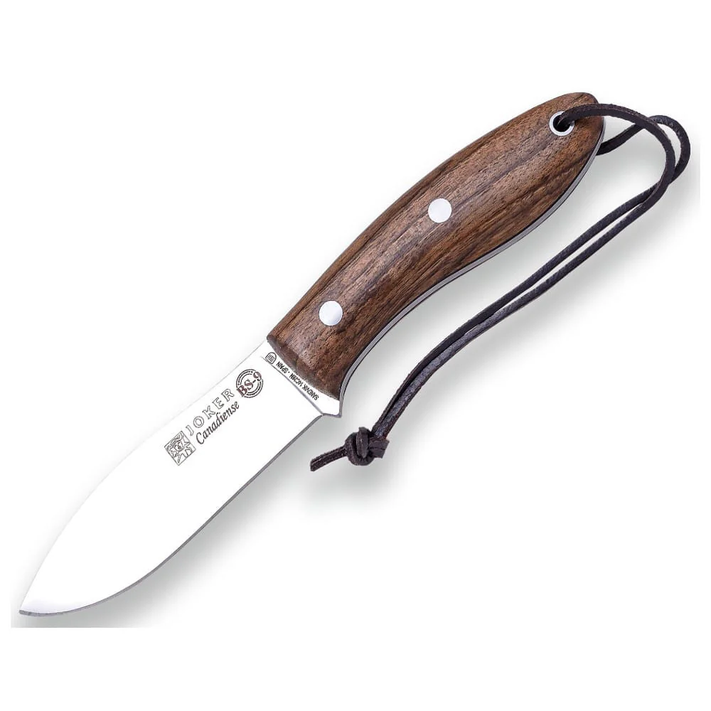 Joker BS9 Canadiense Nogal - Cuchillo de supervivencia y bushcraft