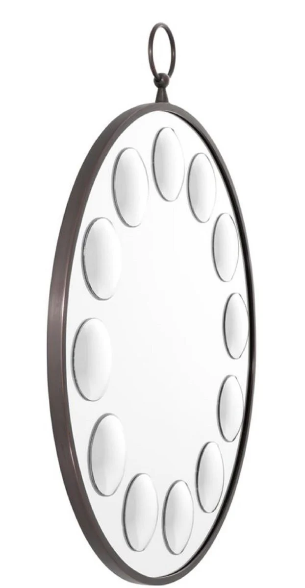 Casa Padrino espejo / espejo de pared de lujo bronce 60 x 3 x H. 70 cm - Accesorios de Decoraci¨®n de Lujo