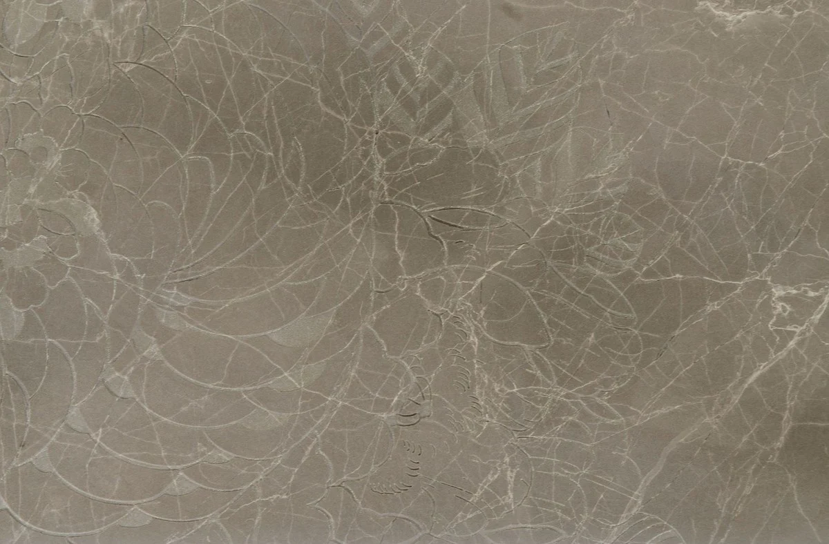 Casa Padrino mesa de centro de diseño gris con motivo / negro 75 x 58 x H. 35 cm - Mesa de Centro de Lujo con Tablero de la Mesa