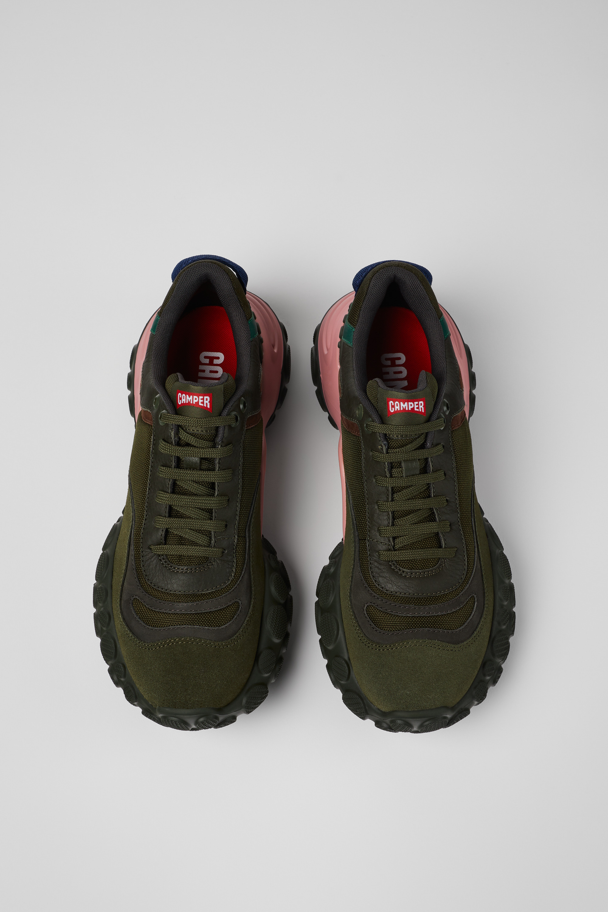 Pelotas Mars - Multicolored textile and nubuck sneakers for men