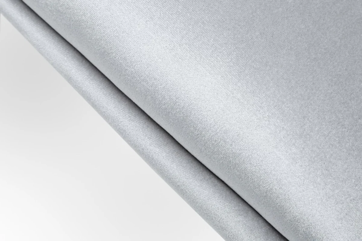 Casa Padrino silla de comedor de dise?o terciopelo / gris 61 x 60 x H.79 cm - Muebles de comedor