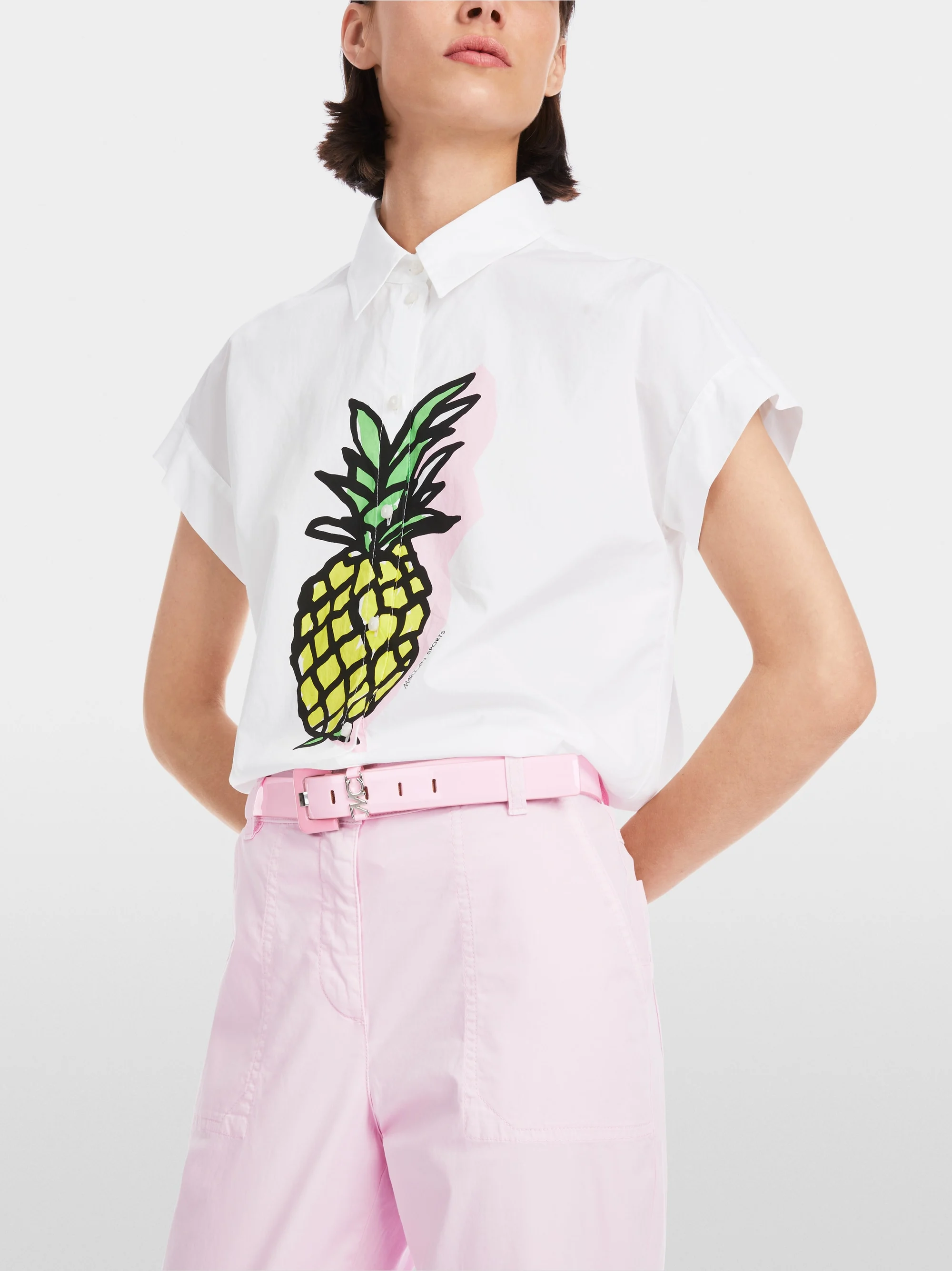 Marc-Cain Waist belt in shiny patent leather