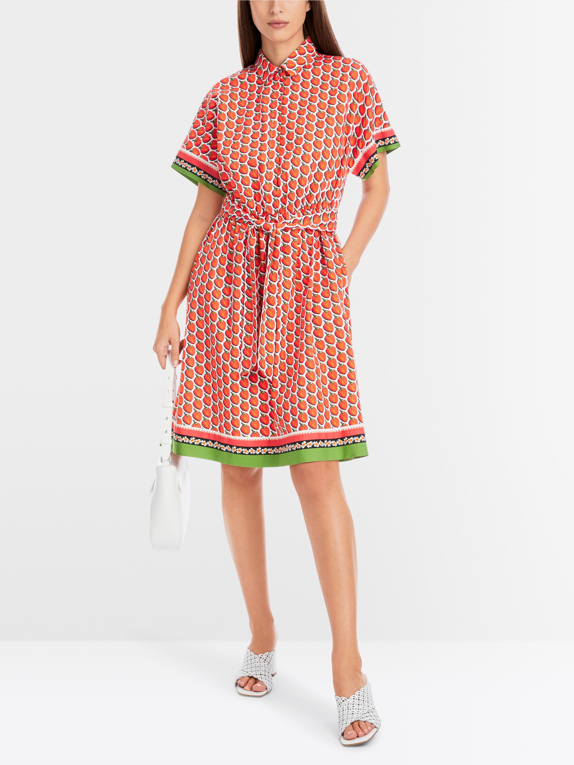 Marc-Cain Wide organic cotton shirt dress