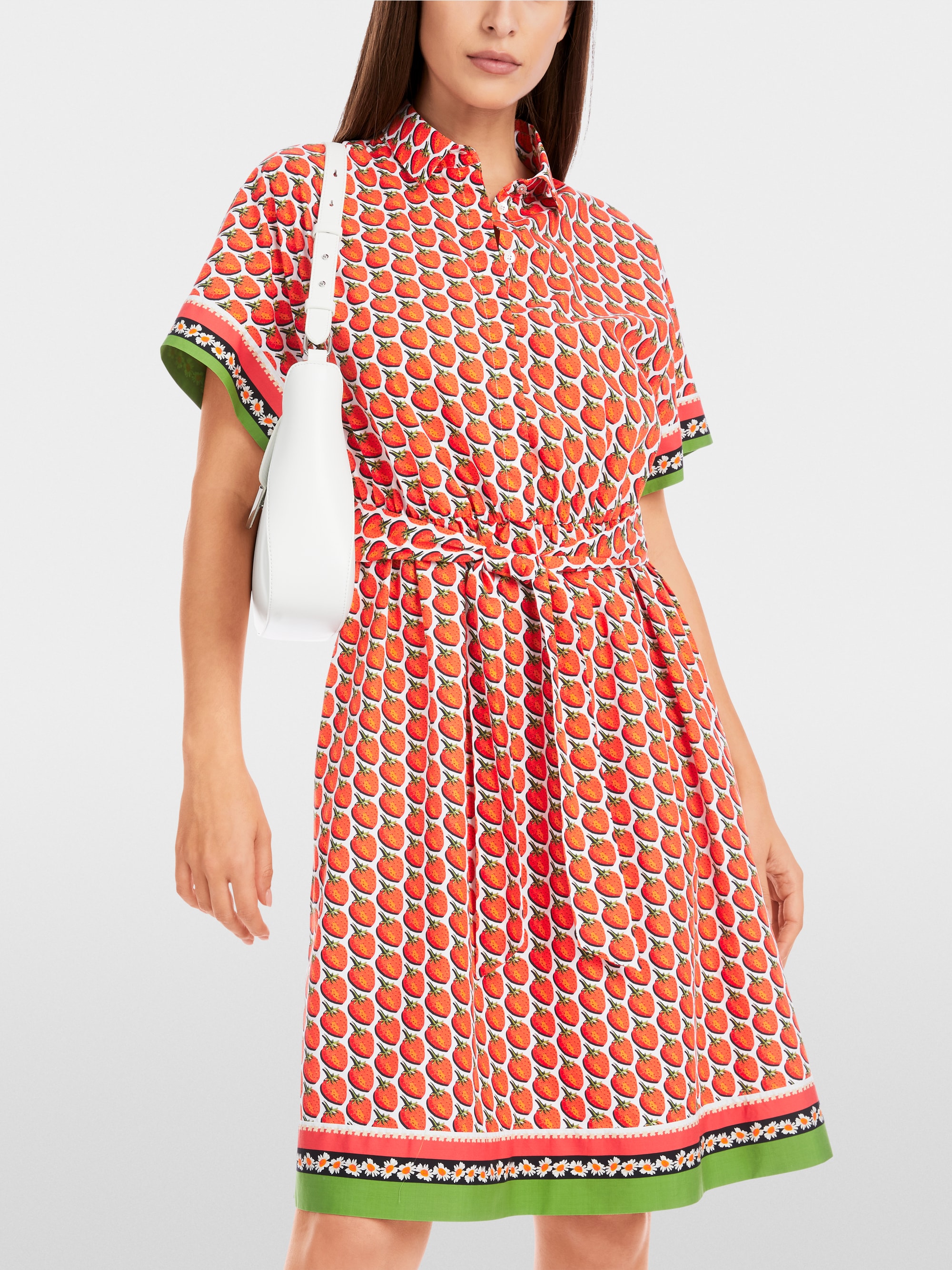 Marc-Cain Wide organic cotton shirt dress