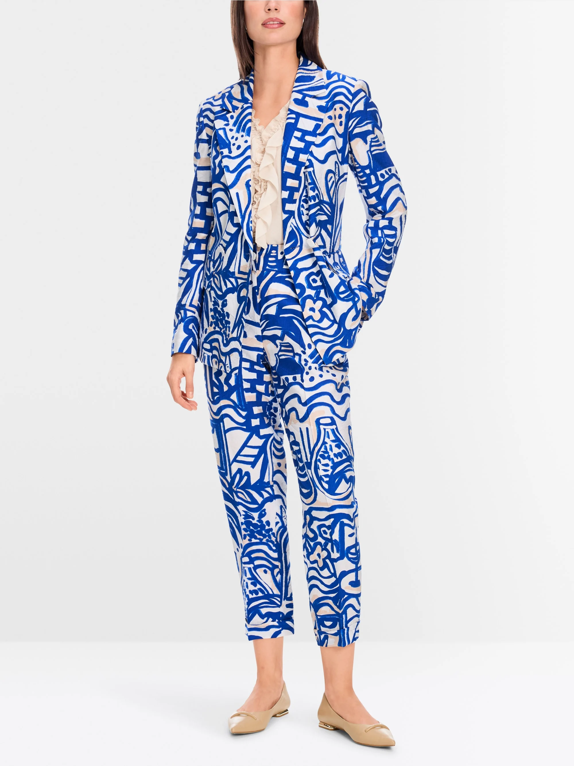Marc-Cain Printed blazer