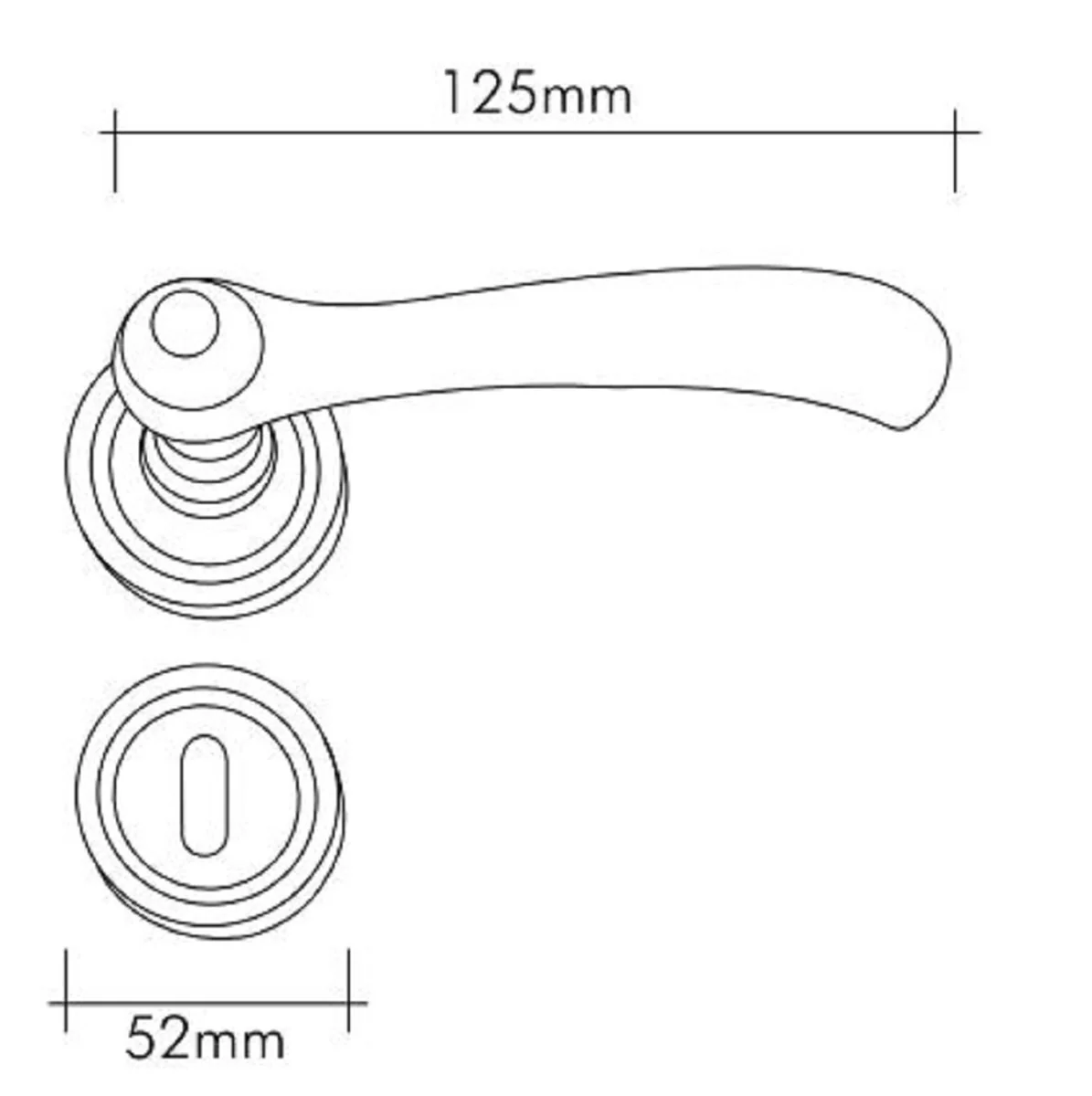 Casa Padrino conjunto de manijas de puerta barroco de lujo oro 12,5 x A. 5,2 cm - Manillas de puerta de lat¨®n noble con ba?o de oro de 24 quilates y cristal de Swarovski - Calidad de Lujo