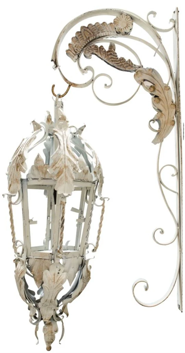 Casa Padrino lámpara de pared barroco crema 36 x 60 x H. 115 cm - Luces y Lámparas de Estilo Barroco