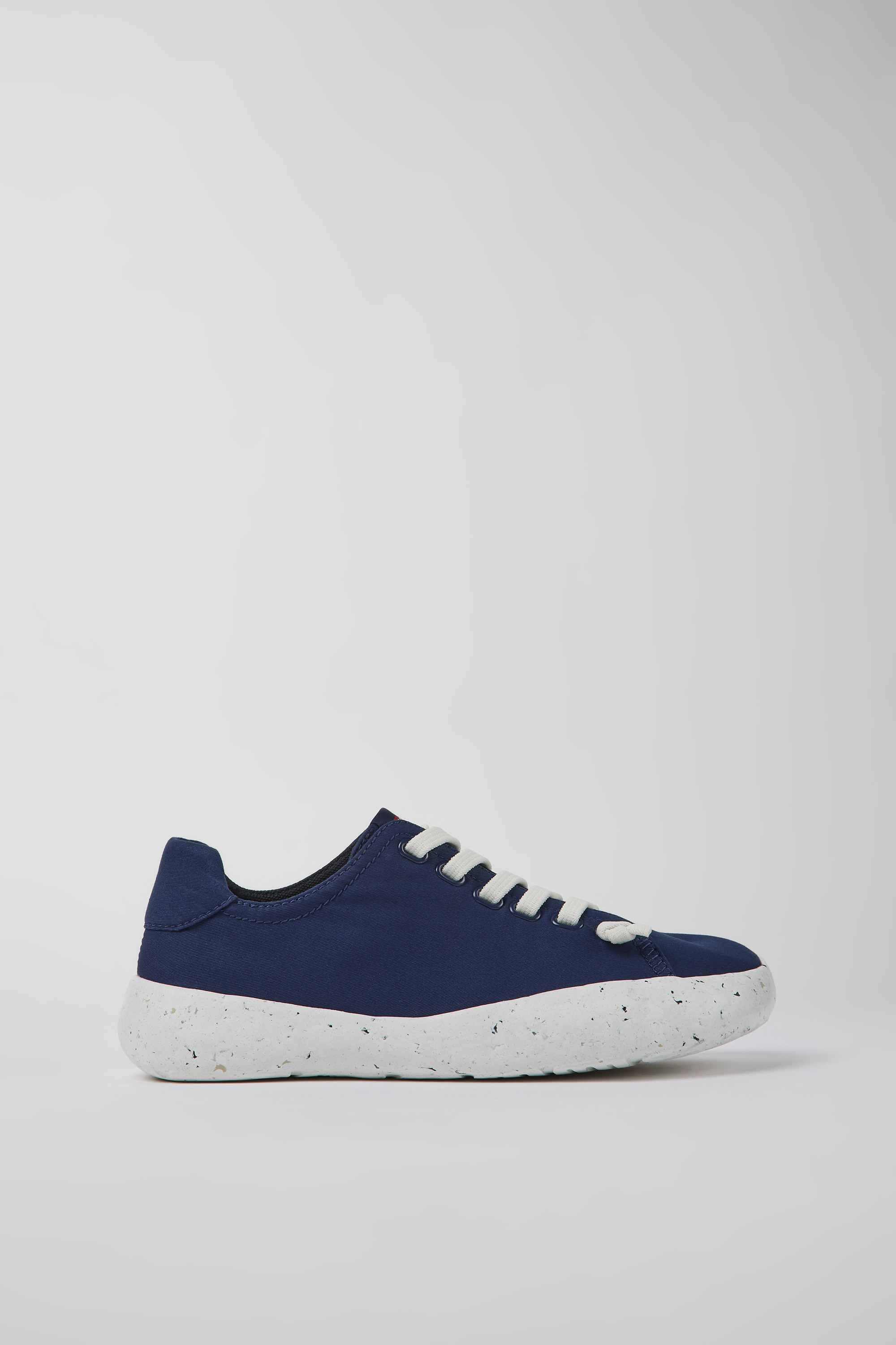 Peu Stadium - Blue textile sneakers for men