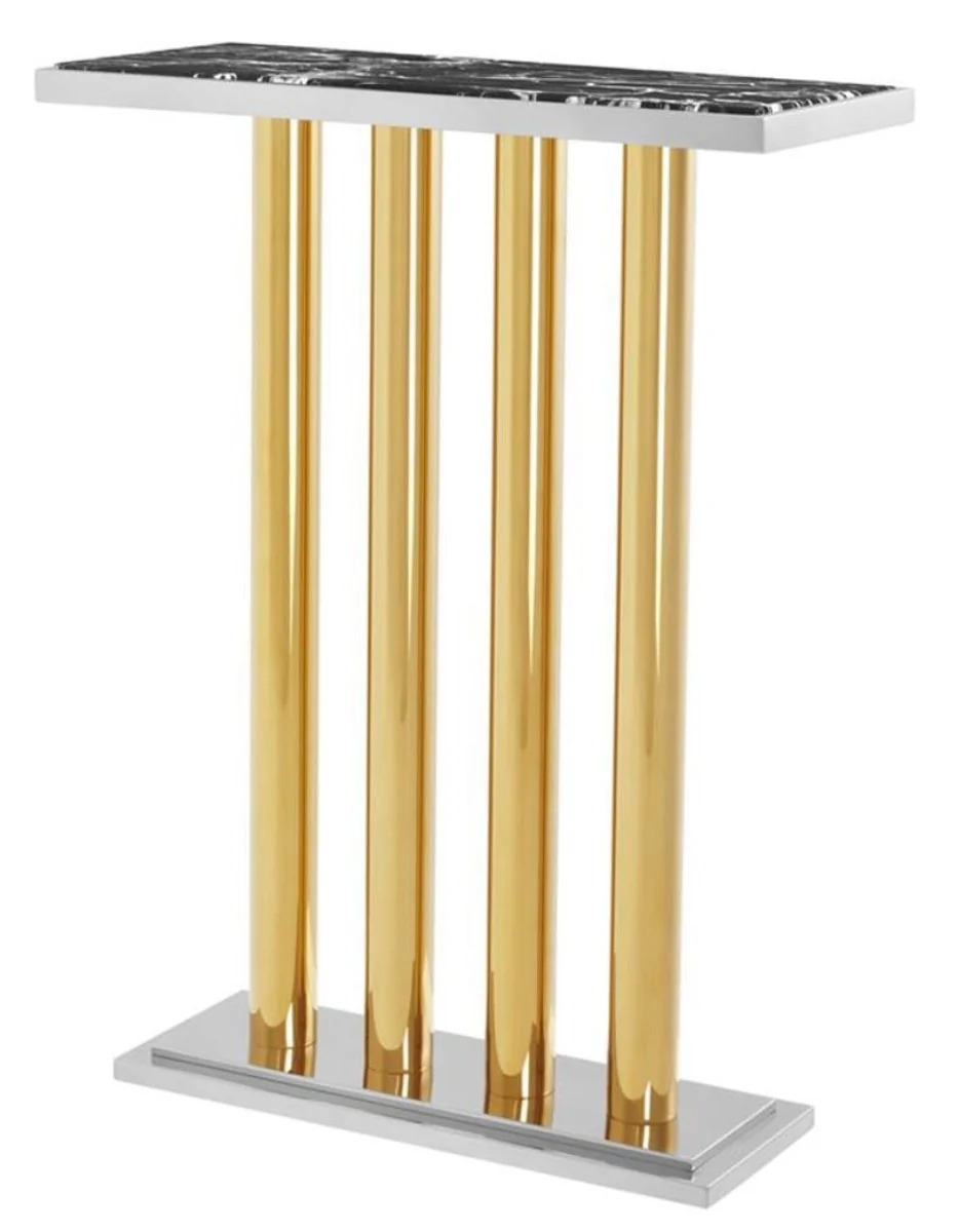 Casa Padrino consola de lujo de oro 70 x 30 x H. 93 cm - muebles de hotel de diseño