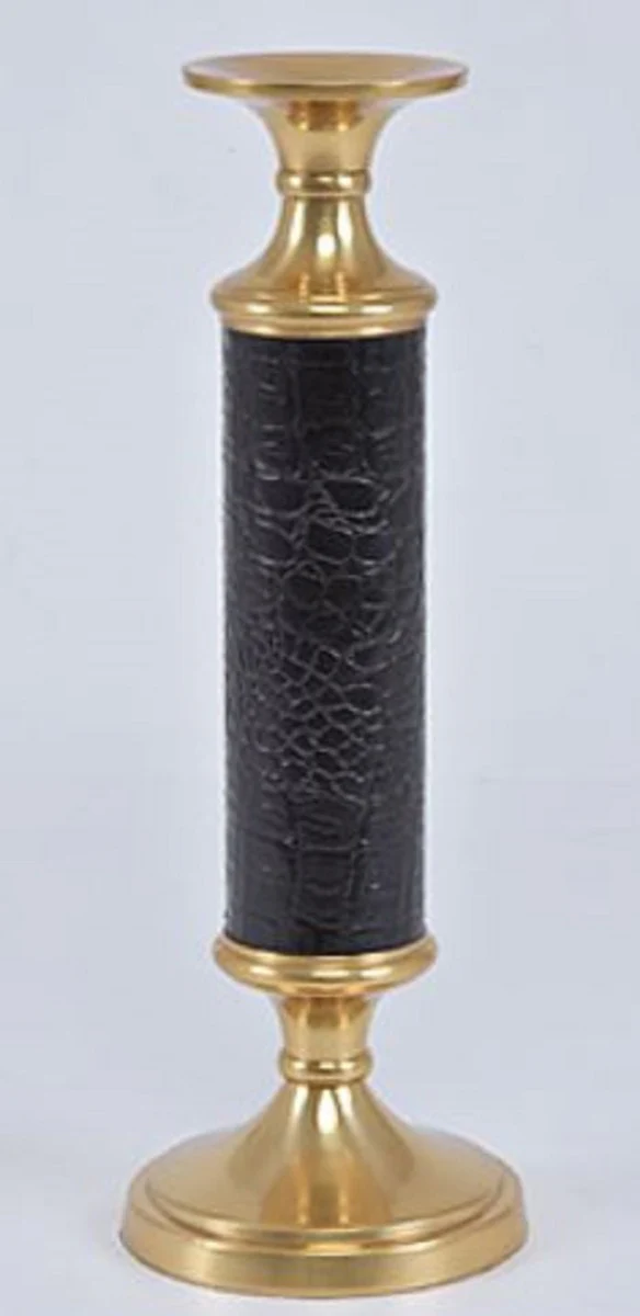 Casa Padrino candelabro de lujo lat¨®n antiguo / negro ? 12 x H. 36 cm - Accesorios de Hotel y Restaurante