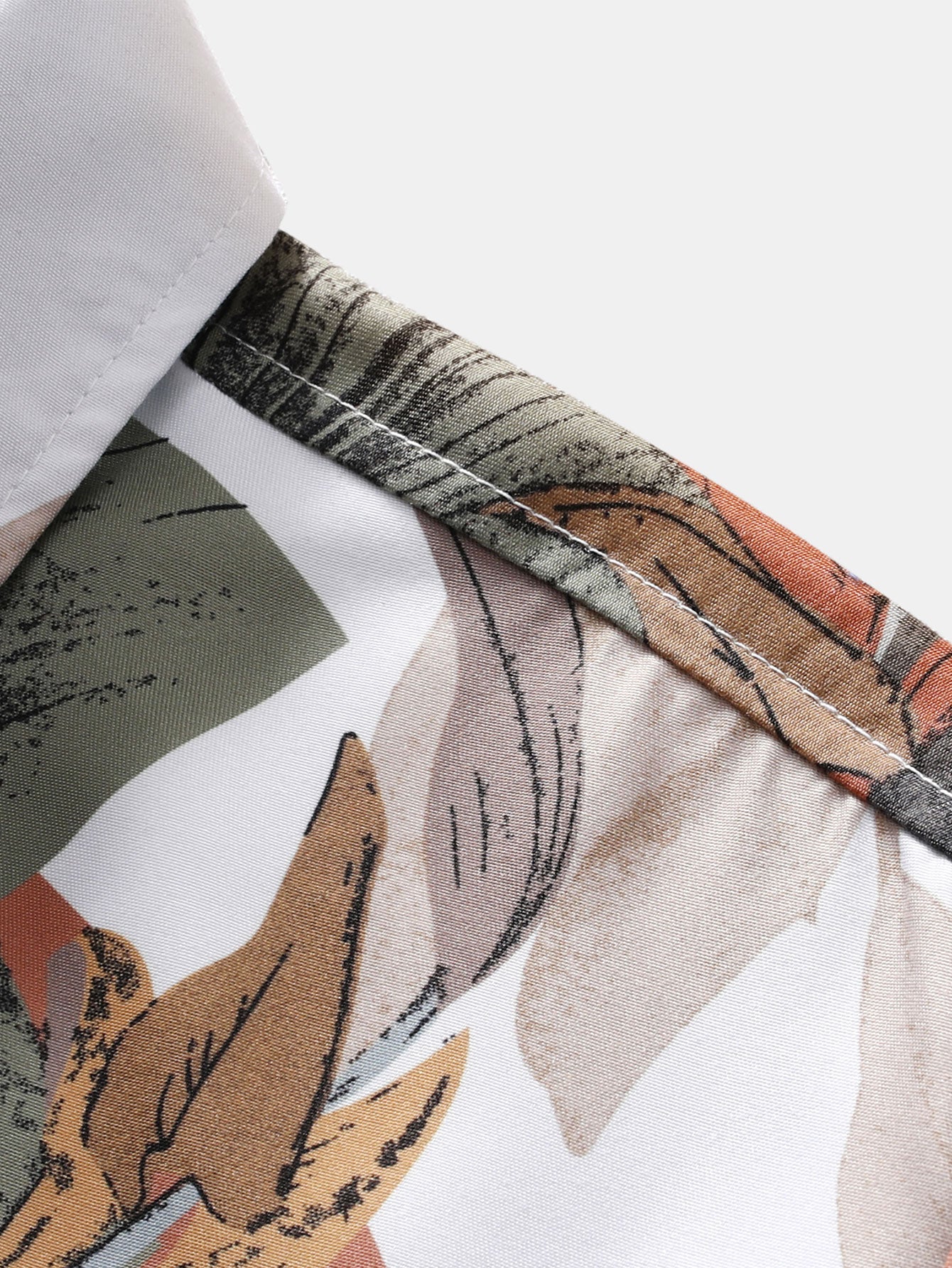 Tropical Print Shirt & Shorts