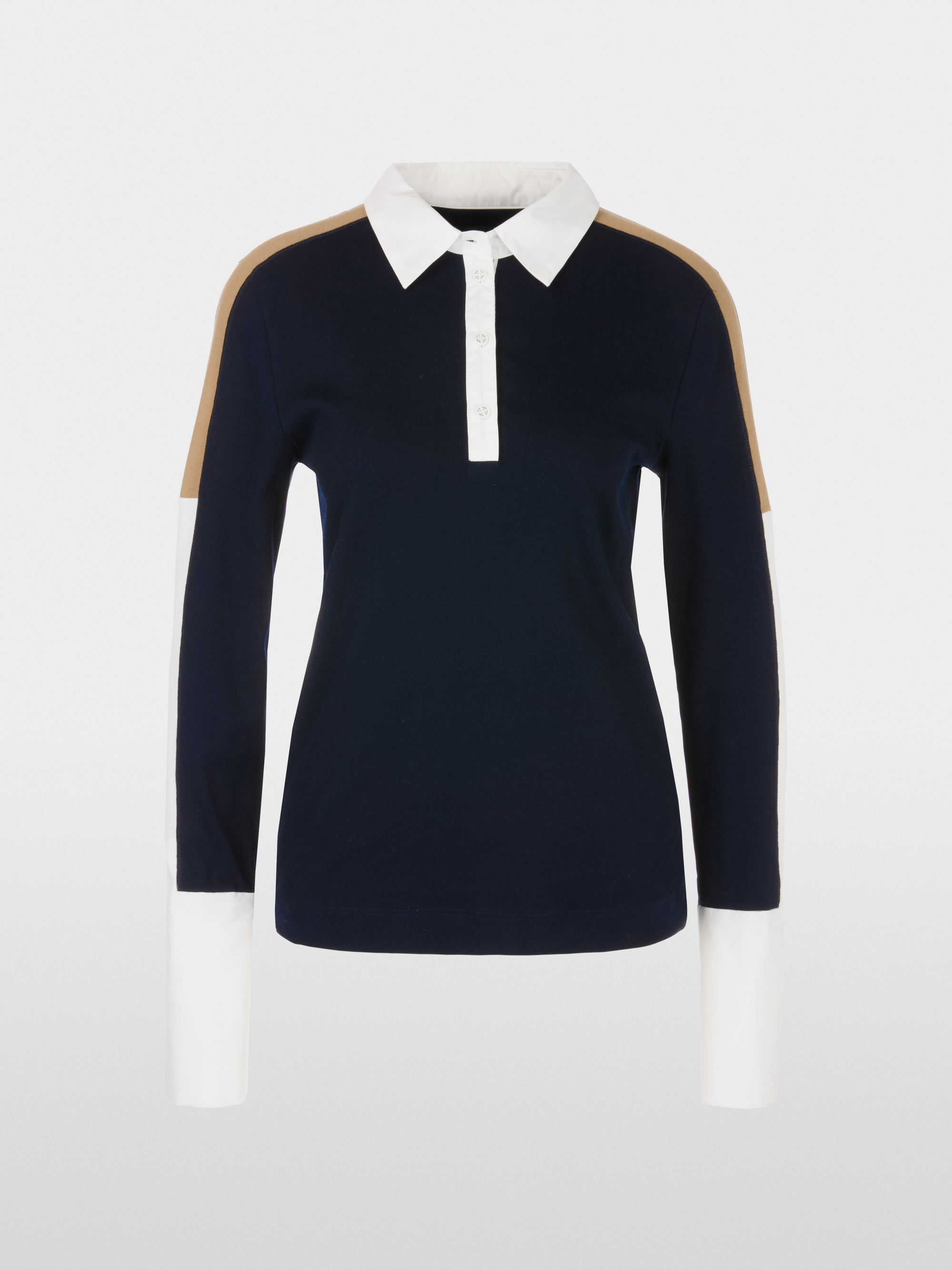 Marc-Cain Polo shirt with colour blocking