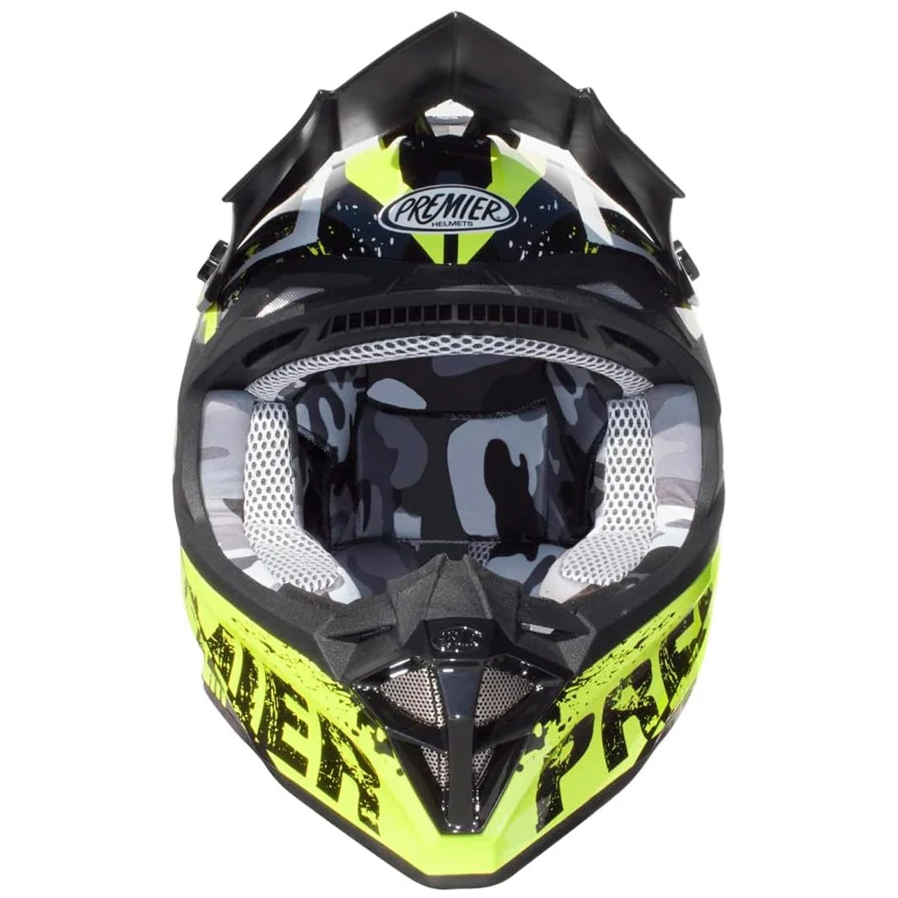 CASCO CROSS / ENDURO PREMIER EXIGE ZXY NEGRO / FLUOR