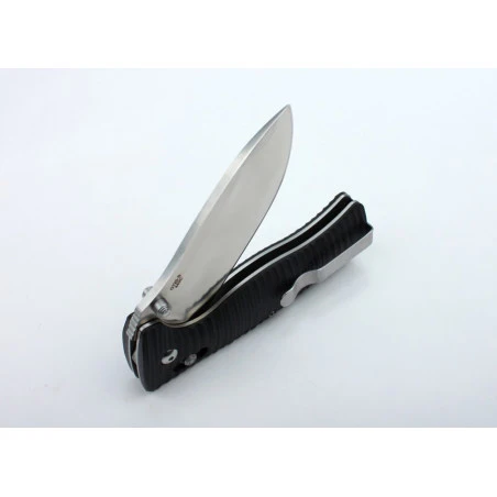 Navaja plegable de bolsillo Ganzo G720 KNIFE acero – negra