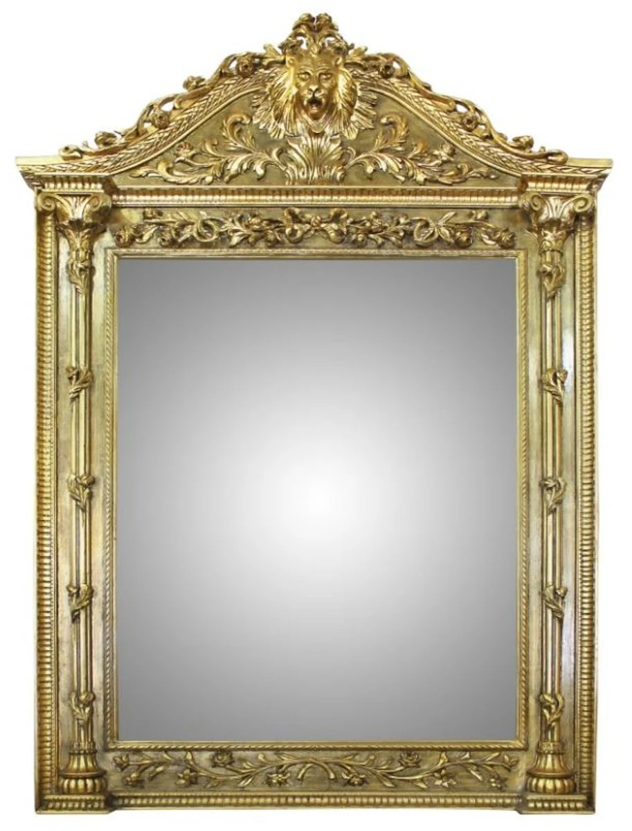Casa Padrino baroque wall mirror gold 130 x H. 210 cm - Hotel Furniture Mirror