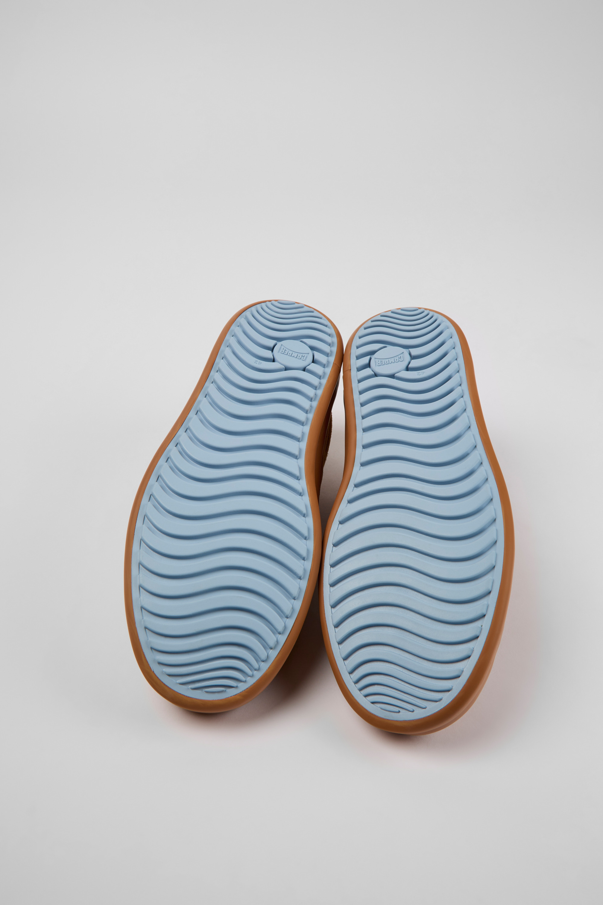 Chasis - Brown nubuck shoes for men