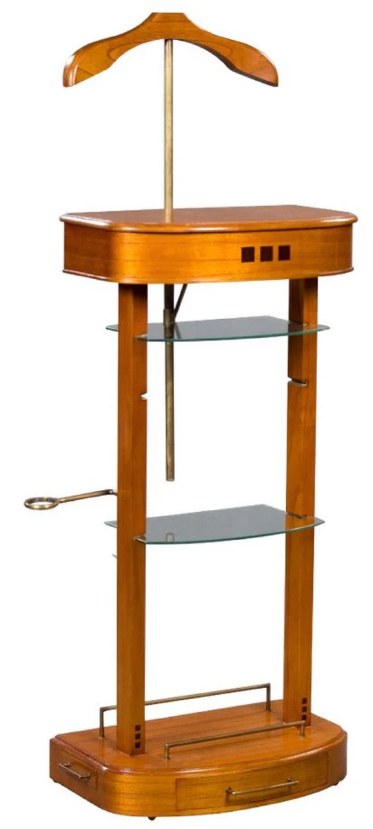 Casa Padrino sirviente mudo de lujo marrón claro 52 x 34 x A. 100 cm - Perchero - Mute Sirviente - Accesorios de Dormitorio - Accesorios de Hotel